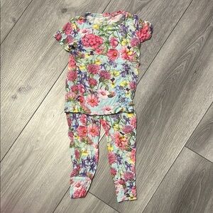 Floral Kids Pajamas